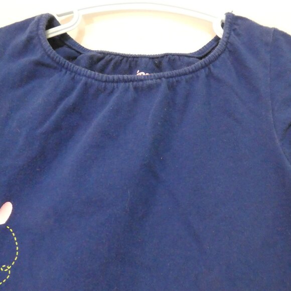 CIRCO 24 months Blue Cotton Short Sleeve Dress With Colorful Fun Print Design - Picture 5 of 15